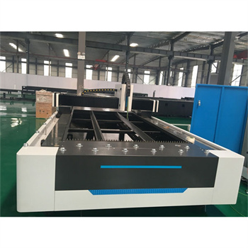 Single Table Steel Lazer Metallskärning Fiber Laserskärmaskin för rostfritt stål kolstål