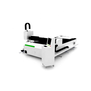 LaserMen design utbyte arbetsbord plåt och rör skärande fiber laserutrustning / stål och rör lazer cutter